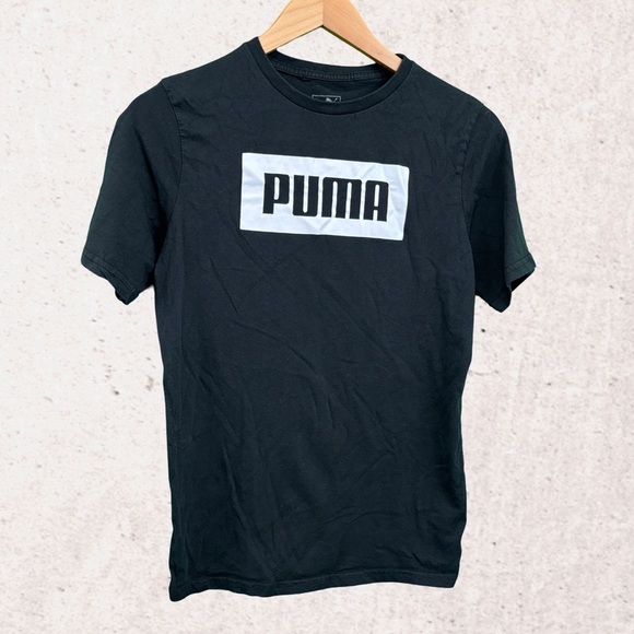 Puma Black Short Sleeve Tee - Picture 1 of 3